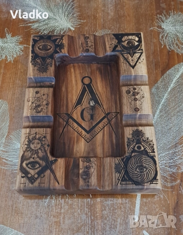 Пепелник за пури , снимка 6 - Декорация за дома - 52998143