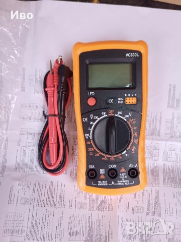 Цифров мултицет с DC/AC