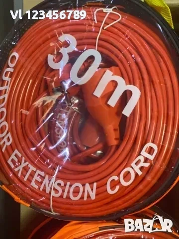Удължител на ток-кабел 3х1,5мм IP 44дължини 10;20;30 м , снимка 3 - Други стоки за дома - 54003674