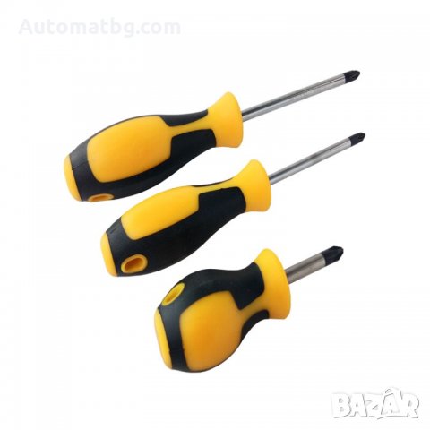 Комплект отверки Automat, 6 части, Черни с жълто , снимка 5 - Аксесоари и консумативи - 34109583