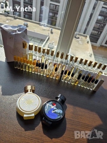 Ексклузивен лот HFC Paris: 2 пълни парфюма + 45 ориг. виалки (Limited)