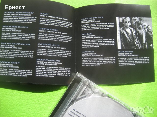 Bon Jovi - The Circle CD , снимка 4 - CD дискове - 37444807