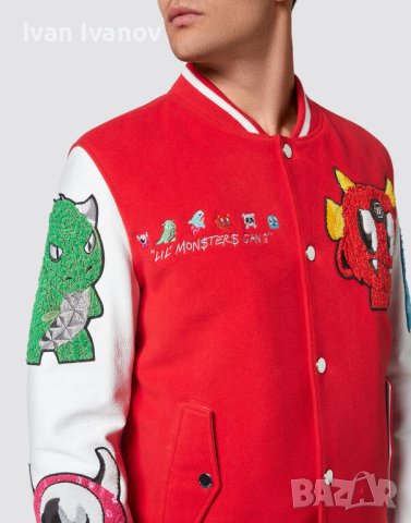 Philipp Plein яке бомбер, снимка 4 - Якета - 42343199