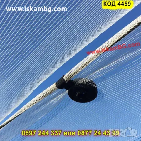 Комплект пластмасови щипки за мрежа - 20 броя - КОД 4459, снимка 3 - Огради и мрежи - 49730457