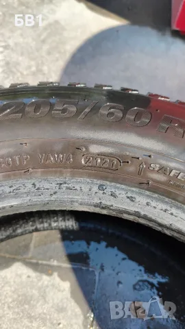 Зимни гуми Kumho Wintercraft 205/60/16, снимка 7 - Гуми и джанти - 56046741