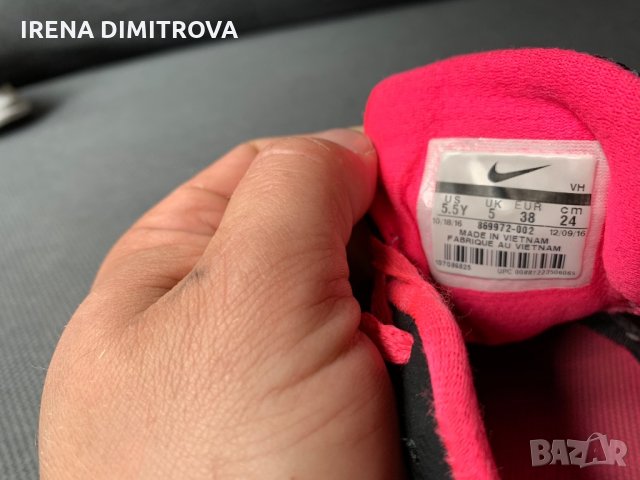 Nike 38 black and pink, снимка 4 - Маратонки - 29535541