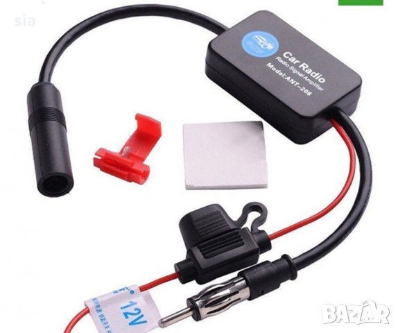 Усилвател за антена, Филтър за FM антена, 12V, снимка 2 - Аксесоари и консумативи - 31601057