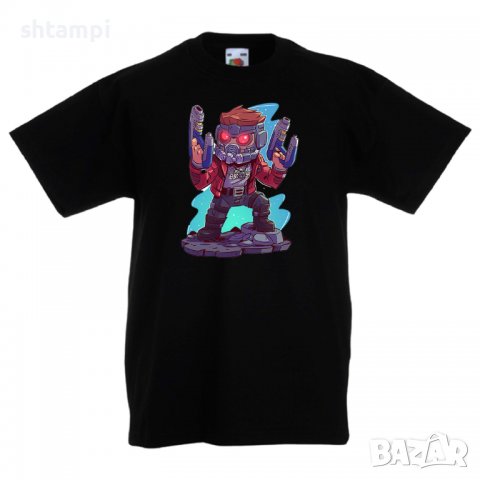 Детска тениска Marvel Star Lord Игра,Изненада,Подарък,Геймър,, снимка 2 - Детски Блузи и туники - 36735163