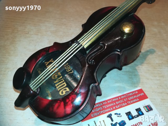 контрабас 20см-запалка с музикална кутия 2202212002, снимка 2 - Колекции - 31915833