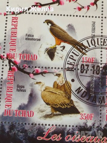 Пощенски марки  чиста комплектна серия ЖИВОТНИ поща Чад,Джирути за колекция 29529, снимка 3 - Филателия - 37723072