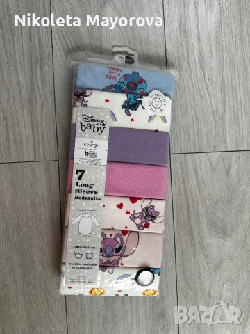 Боди с дълъг ръкав 3-6м