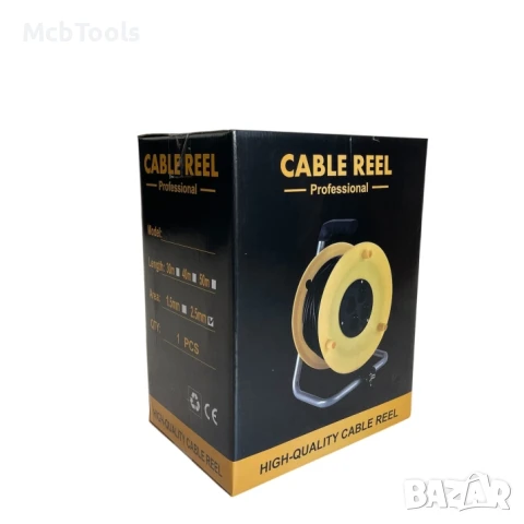 Макара удължител 25 и 50 метра 2х2.5mm - T645 и T646, снимка 5 - Други инструменти - 51135423