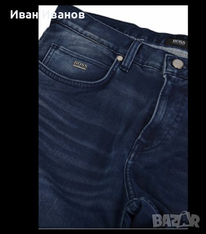 дънки Hugo Boss Black Delaware 2  размер 36/32, снимка 4 - Дънки - 37623475