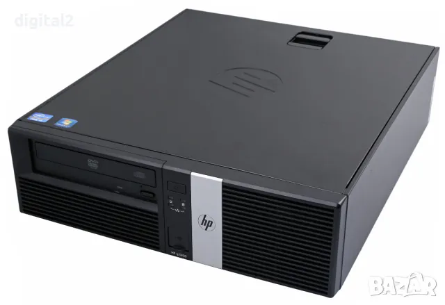 Компютър HP rp5800 Desktop Pentium G860 ,RAM 8GB ,256SSD 24м Гаранция, снимка 2 - Работни компютри - 49634206