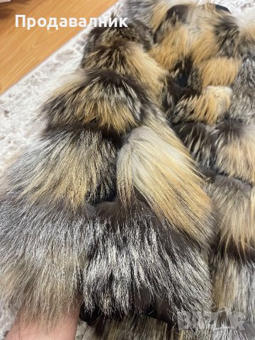 Дамски елек естествен косъм, снимка 4 - Елеци - 39551720