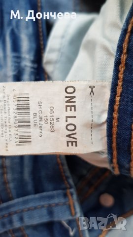 Къси дънкови панталони размер S/М, снимка 4 - Къси панталони - 37854782