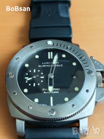 Panerai Submersible Titanium 1950 3 Days Automatic PAM00305, снимка 3 - Мъжки - 54093220