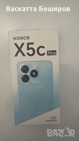 Чисто нов телефон honor x5c, снимка 2 - Телефони с две сим карти - 56166337