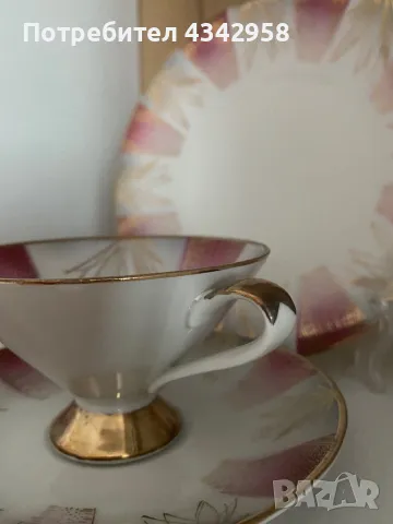 Oscar Schaler 1935-1950г. Сет за чай., снимка 3 - Антикварни и старинни предмети - 50308626