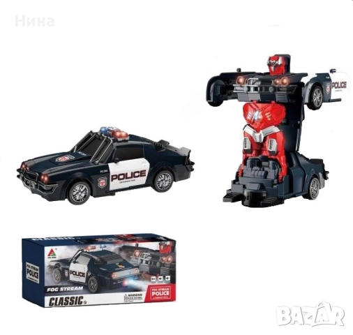 Трансформер Кола - Робот с пушек - SWAT