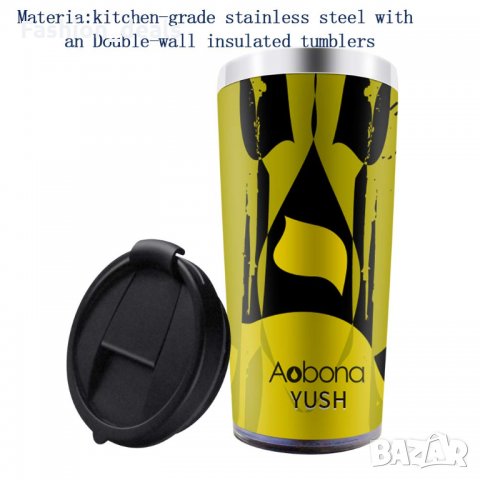 Удобна Нова Чаша за пътуване държи топло студено 5-8 часа обем 380 ml, снимка 2 - Чаши - 33695780