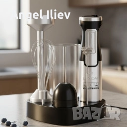 Мощен ръчен блендер Lexical-LHB-1666 6-в-1: Пасиране, разбиване и повече с 800W мощност, снимка 2 - Блендери - 52883801