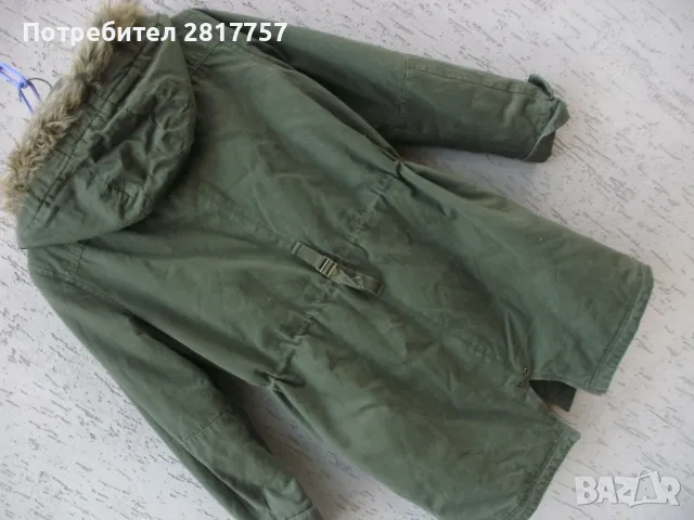 Дамско, зимно, дълго яке с качулка !, снимка 8 - Якета - 48325321