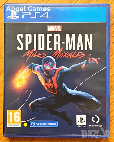 Spider Man Miles Morales PS4 Playstation 4 Spider-Man Плейстейшън 5 PS