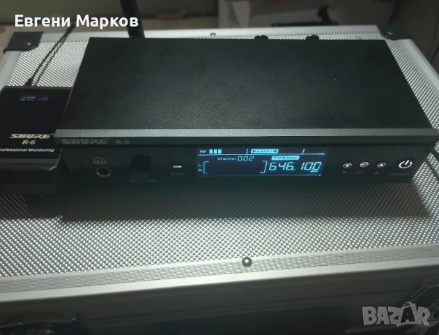 Продавам "Shure  P-6" Безжичен мониторинг със слушалки в идеално състояние., снимка 6 - Слушалки и портативни колонки - 50607122