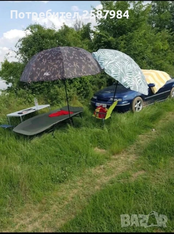 Риболовен чадър , снимка 3 - Такъми - 54212744