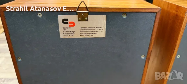 Schneider LB 133 Трилентови Тонколони , снимка 9 - Тонколони - 55992190