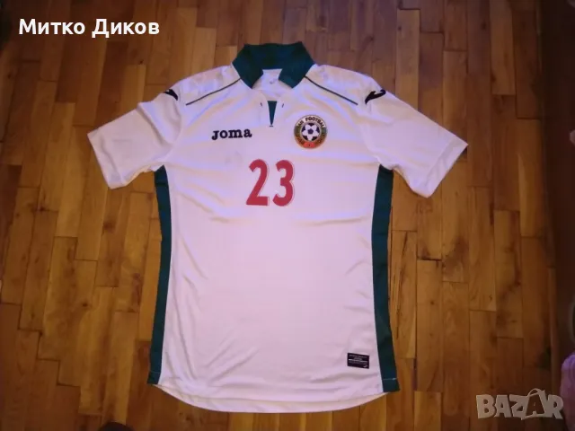 България футболна тениска маркова на Джома №23 размер С-М