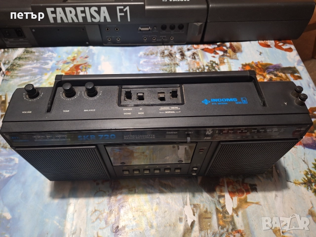 Български касетофон Инкомс, снимка 4 - Радиокасетофони, транзистори - 52914676