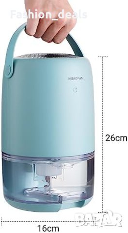 Нов INKBIRD Портативен Обезвлажнител 1100мл - 7 LED Цвята Тих Режим, снимка 3 - Други стоки за дома - 42746110