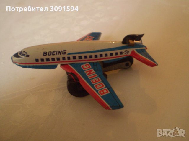 Малък Японски самолет метал БОЕИН6 играчка, снимка 3 - Други ценни предмети - 38992526