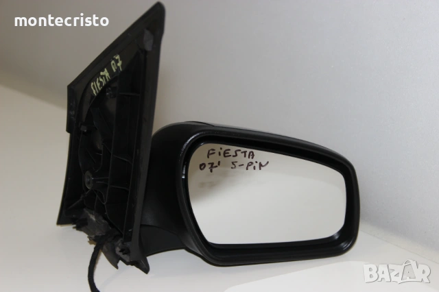 Дясно електрическо огледало Ford Fiesta MK6 (2006-2008г.) 5 пина / 1371202 🎨Цвят: Тъмно сиво