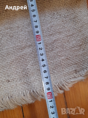 Стар конопен плат,платно,зебло #7, снимка 5 - Антикварни и старинни предмети - 52228273