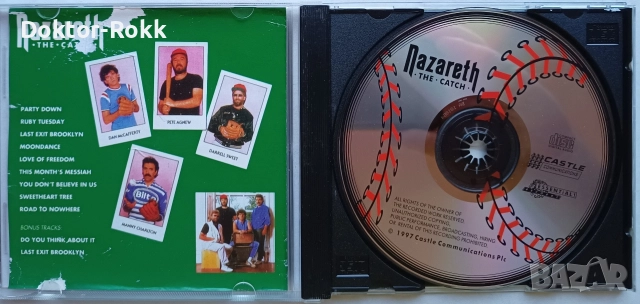 Nazareth & B.T.O. - неофициални дискове , снимка 2 - CD дискове - 52743407