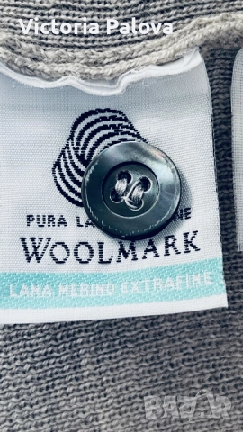 Стилна италианска жилетка нежен меринос, снимка 12 - Жилетки - 51632147