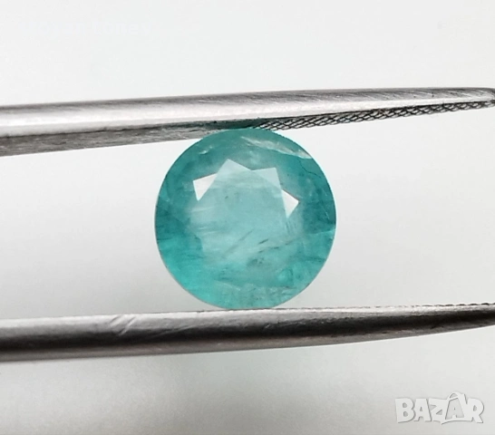 Ултра рядък естествен необработен грандидиерит 1,46 карата! Сертификат!, снимка 8 - Други - 54161066