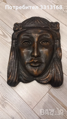 Дърворезба мома девица , снимка 2 - Декорация за дома - 52082897