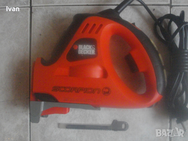 НОВ Английски ОРИГИНАЛЕН Саблен Реципрочен Тандемен Трион BLACK DECKER-400 Вата-ОТЛИЧЕН-Реже 100мм, снимка 3 - Други инструменти - 44736174