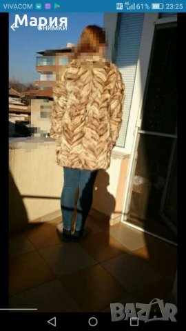Луксозни палта от естествен косъм, лисица, заек , елек от естествена кожа и  Каскадна лисица , снимка 4 - Палта, манта - 30882353