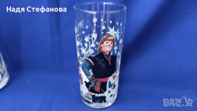 Стъклени чаши, замръзналото кралство FROZEN , снимка 8 - Колекции - 47326757