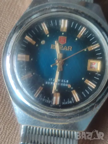 Продавам часовник ELPAR 17 jewels superchok, снимка 4 - Мъжки - 47568194