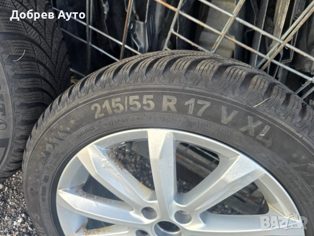 Лети джанти 17" с зимни гуми за VW Passat B8  , снимка 5 - Гуми и джанти - 52710526