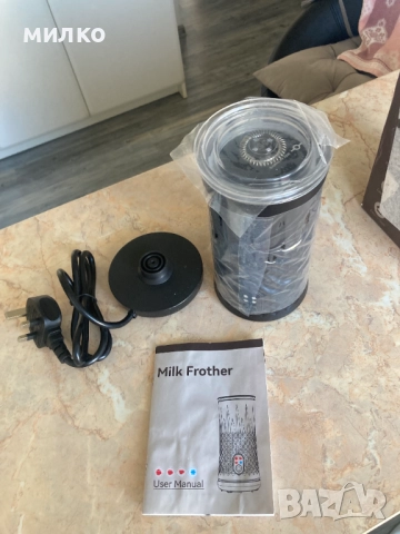 Електрически разпенител за мляко, снимка 3 - Кафемашини - 51731194