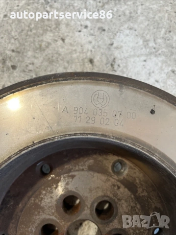 Шкив на коляновия вал за Mercedes Atego 815D (2003) A9040350700 , снимка 3 - Части - 54204842