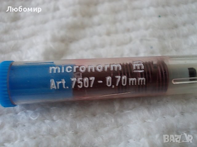 Писец 0.70mm рапидограф Rotring Micronorm m, снимка 3 - Ученически пособия, канцеларски материали - 36975601