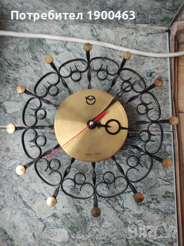 Стенен часовник., снимка 5 - Стенни часовници - 53901176